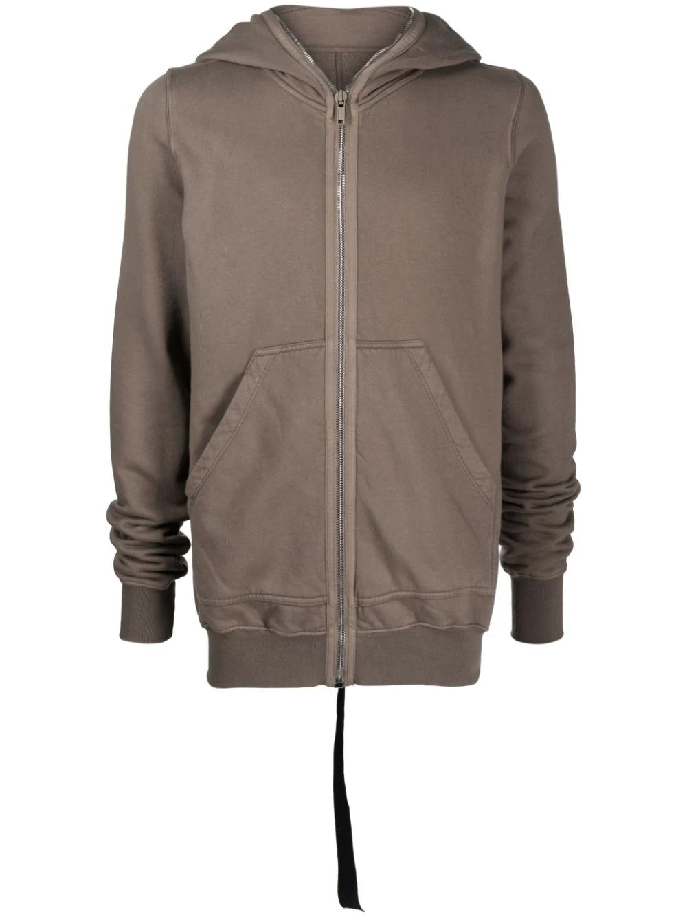 Zip-Up Hooded Cotton Jacket