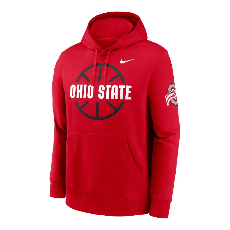 Ohio State Buckeyes Nike Basketball Club Fleece Sweatshirt