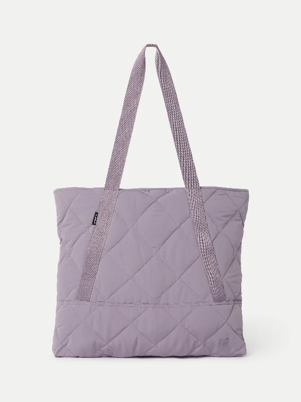 The Skyline Tote Bag in Slate Violet