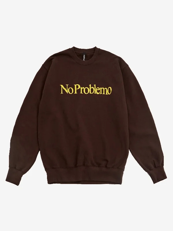 No Problemo Sweatshirt - Brown