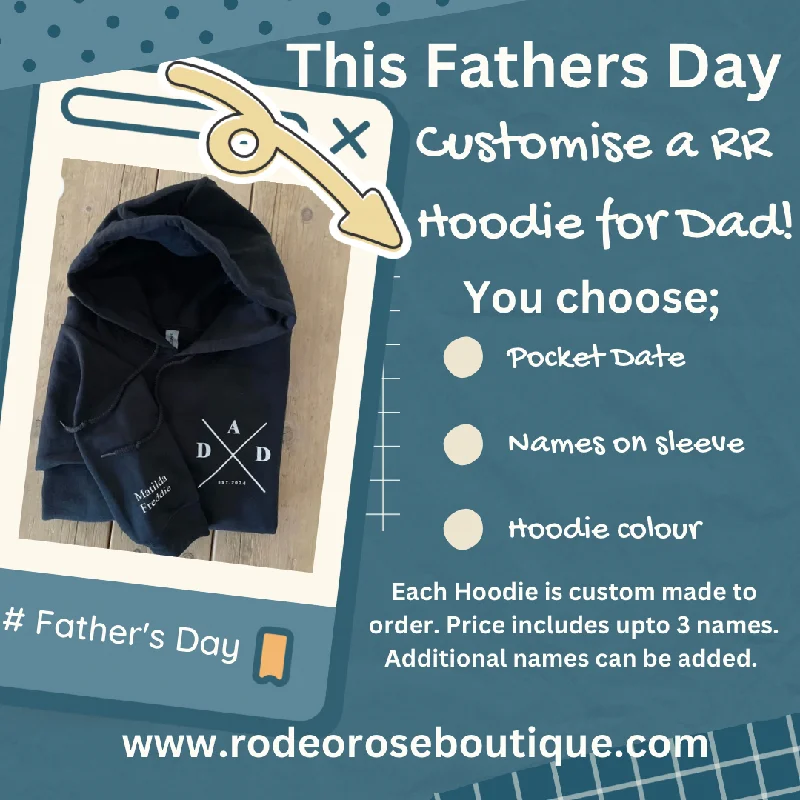 Customized Dad Hoodie