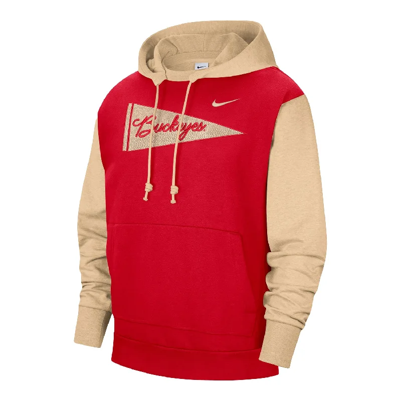 Ohio State Buckeyes Nike Standard Issue Pennant Scarlet Sweatshirt