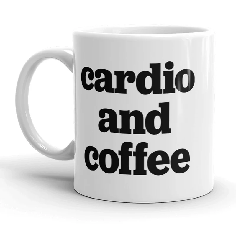 Cardio And Coffee Mug