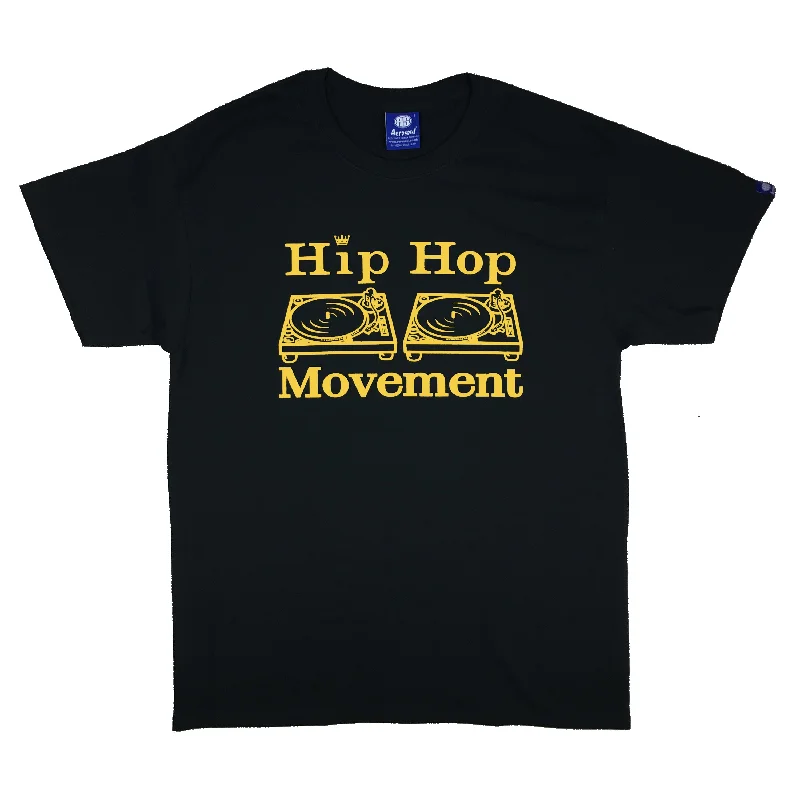 Hip Hop Movement Teeshirt (Yellow/Black)