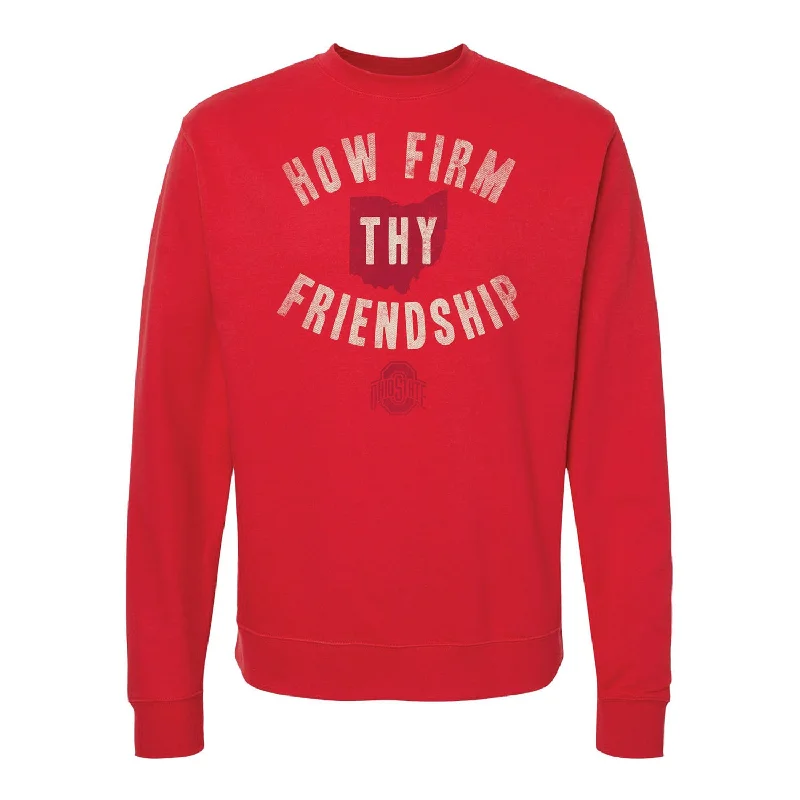 Ohio State Buckeyes How Firm Thy Friendship Crewneck