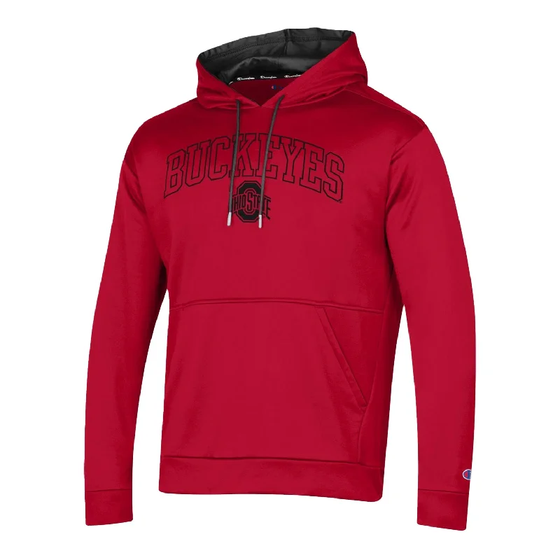 Ohio State Buckeyes Contrast Scarlet Hood