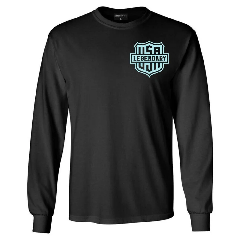 Legendary 'Neon Shield' Long Sleeve Shirt