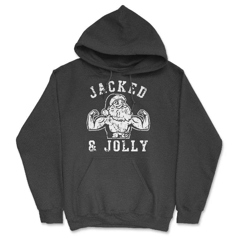 Jacked And Jolly Hoodie