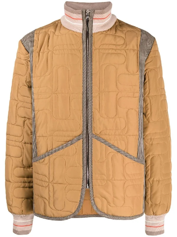 Multi-Panel Padded Jacket