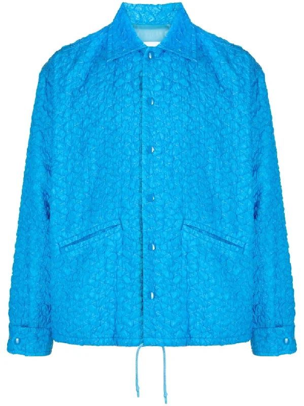 Textured Shirt Jacket