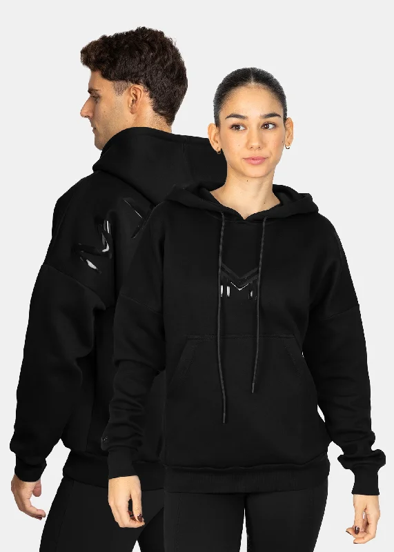 Icon Oversized Hoodie (Black)