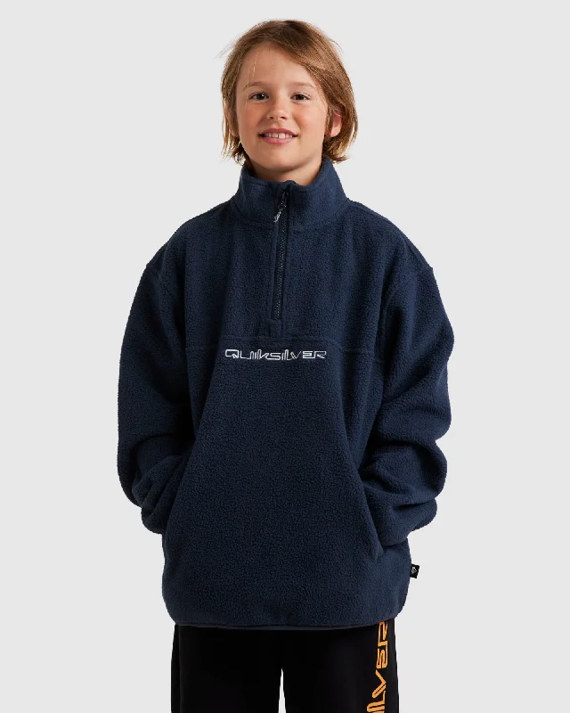 Boys 8-16 Quarter Zip Crew