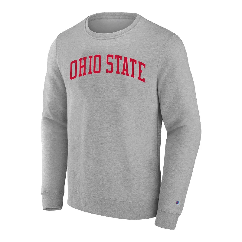 Ohio State Buckeyes Big & Tall Reverse Weave Crewneck Sweatshirt