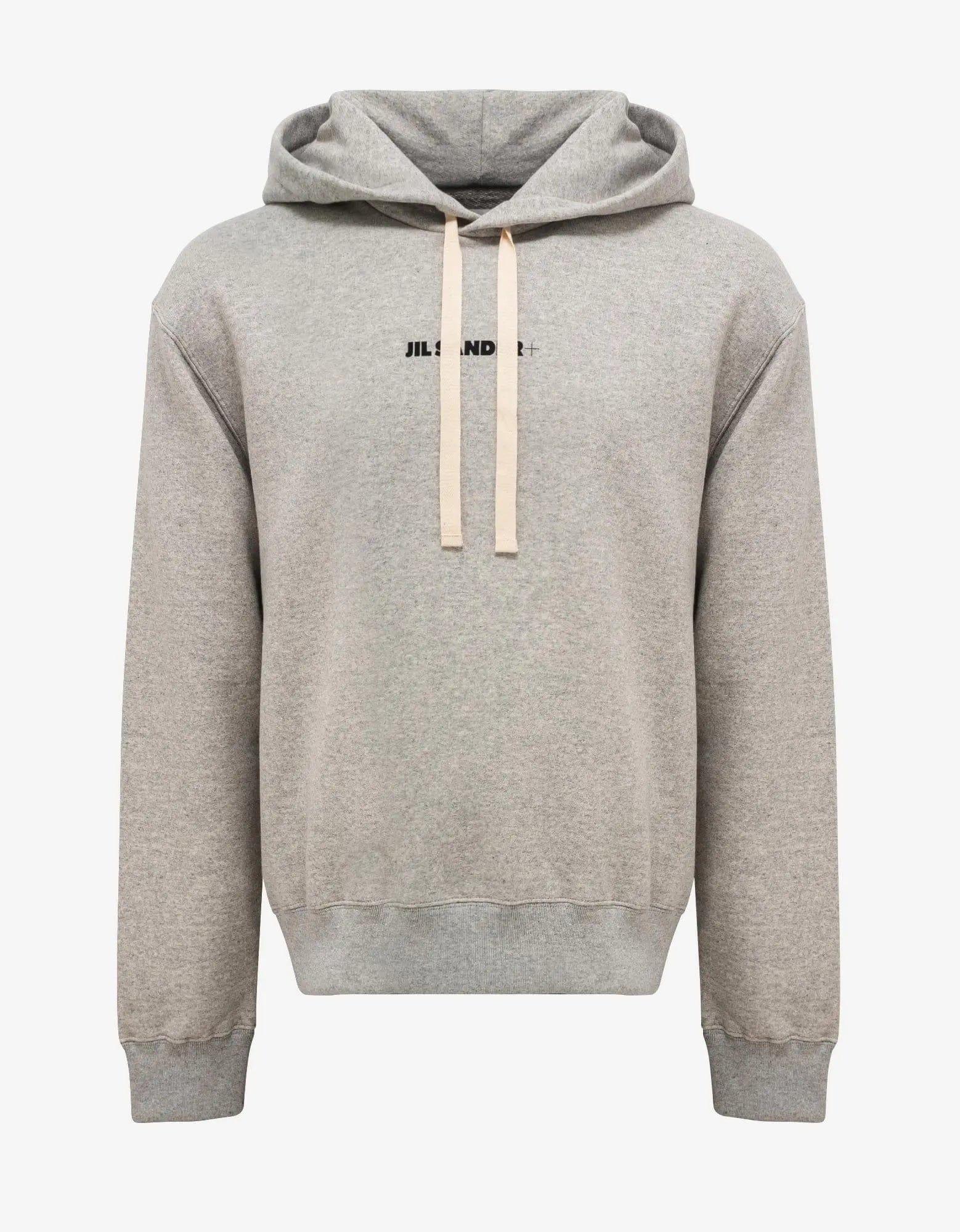 Jil Sander Grey Logo Hoodie