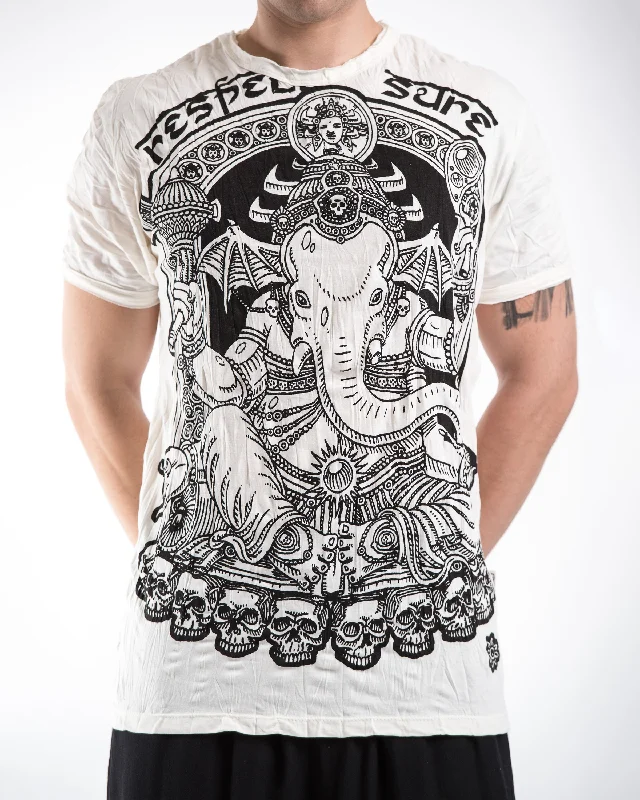 Mens Batman Ganesh T-Shirt in White