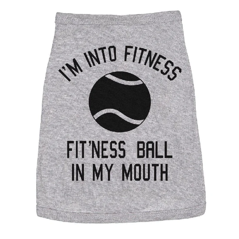 Fitness Ball Dog Shirt