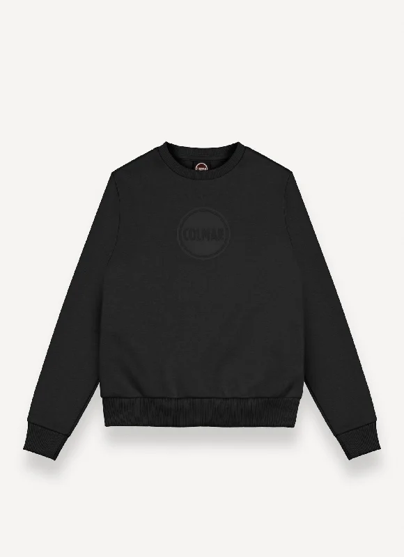 COLMAR BLACK CIRCLE LOGO SWEATSHIRT [FINAL SALE]