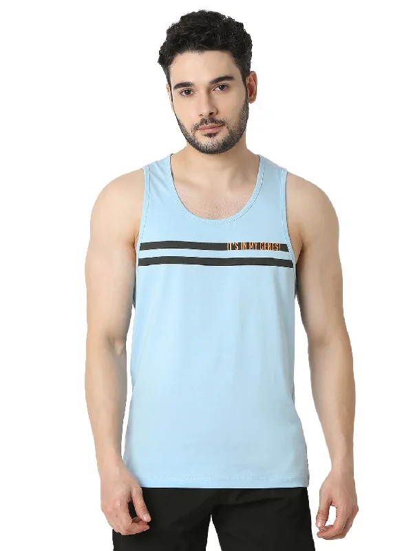 Underjeans By Spykar Men Premium Blue Vest