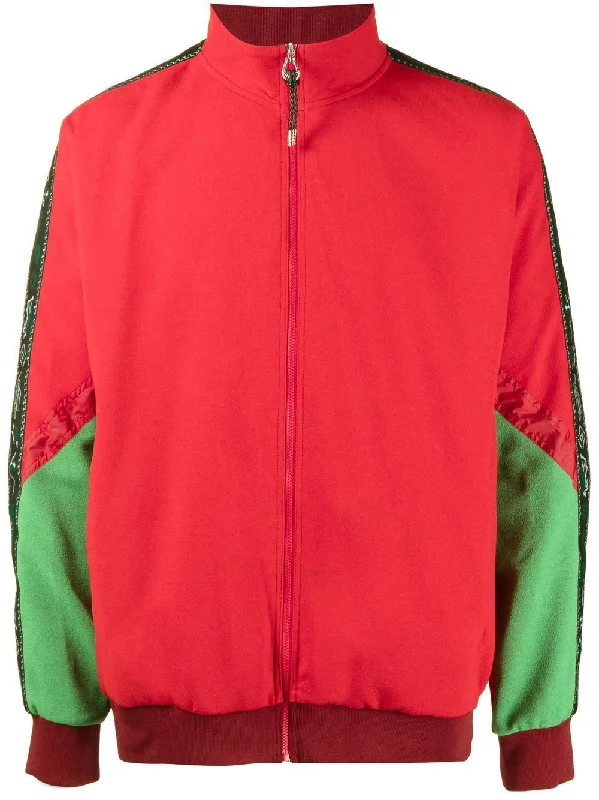 Colour-Block Half-Zip Jumper