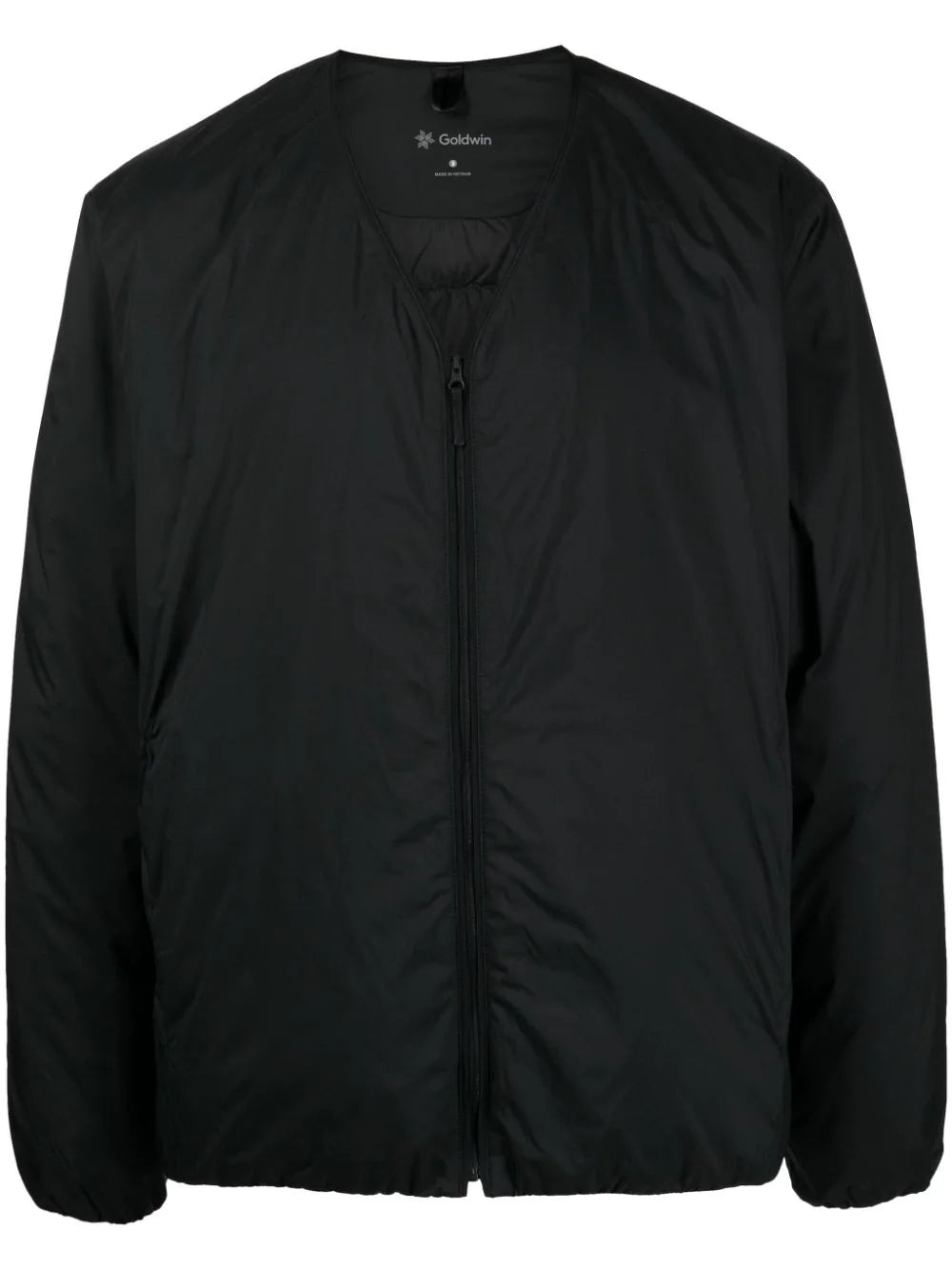 V-Neck Padded Bomber Jacket