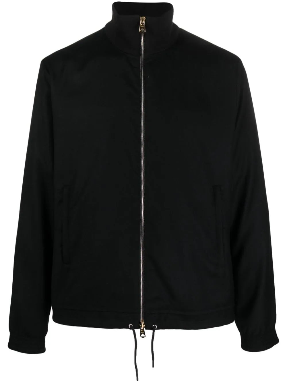 High-Neck Zipped Jacket