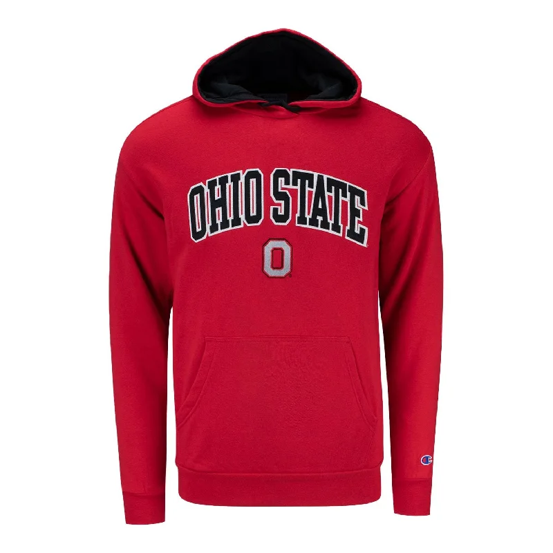 Ohio State Buckeyes Stadium Applique Scarlet Hood