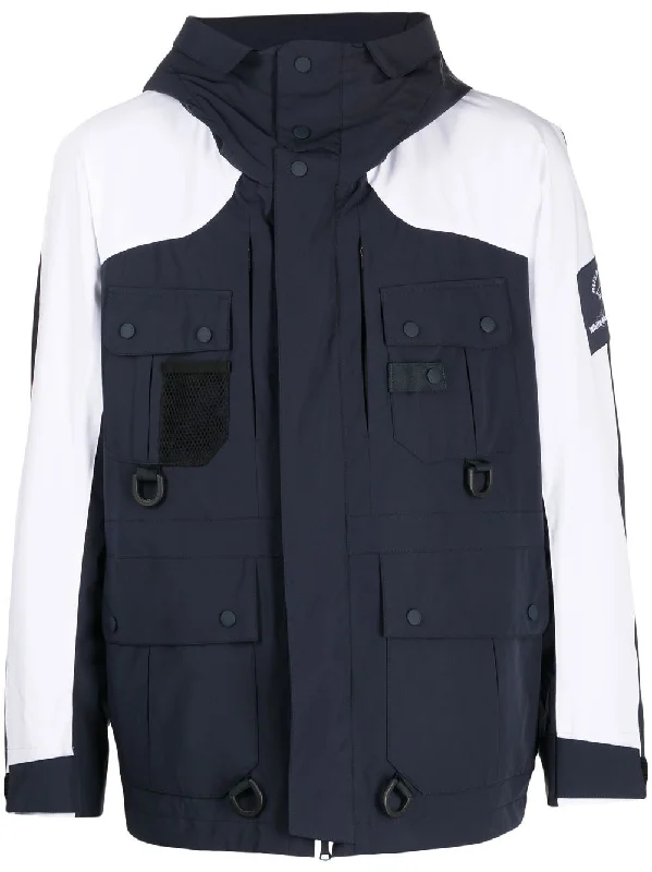 Multiple Pockets Hooded Jacket