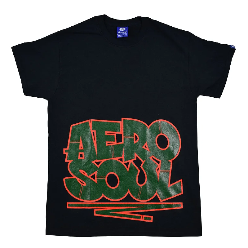 Aerosoul X Sya Graffi Tee - Black