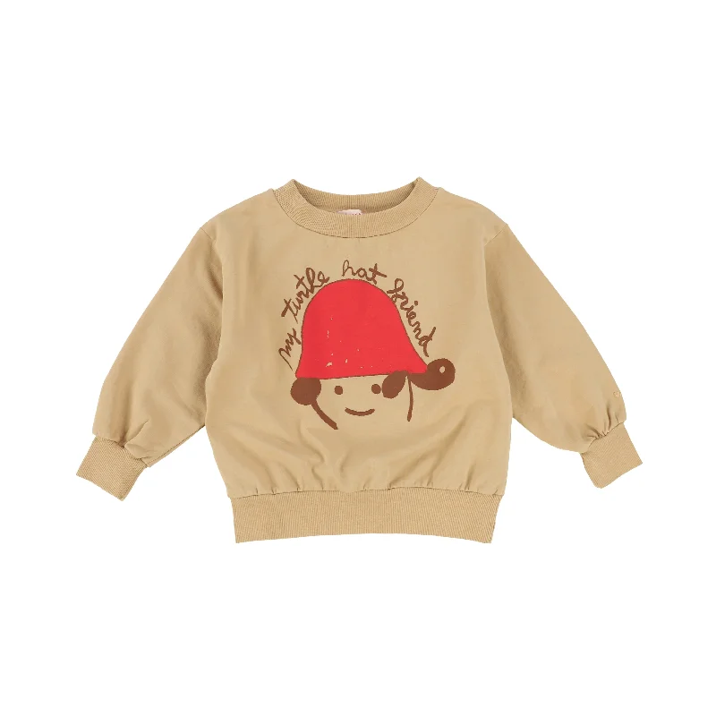 Weekend House Sand Turtle Print Sweatshirt [Final Sale]