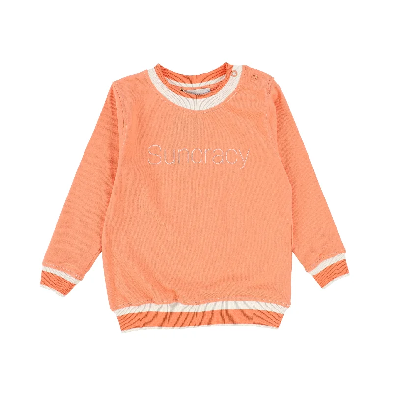 SUNCRACY CORAL SWEATSHIRT [Final Sale]