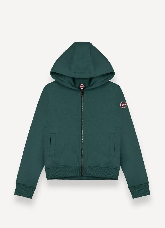 COLMAR GREEN ZIP UP SWEATSHIRT [FINAL SALE]