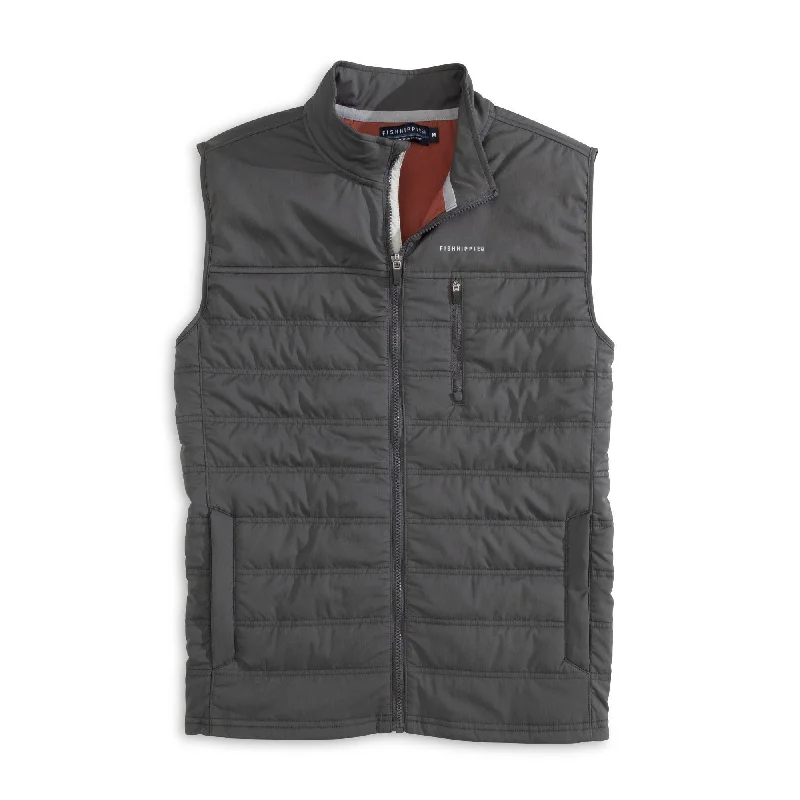 Fish Hippie Brooker Quilted Vest