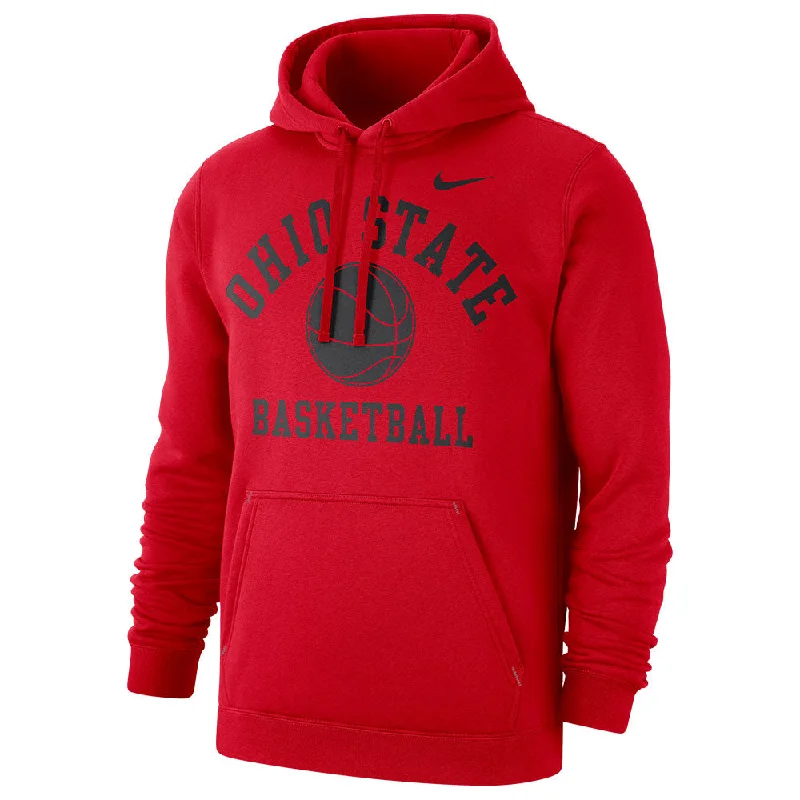 Ohio State Buckeyes Nike Basketball Club Hood