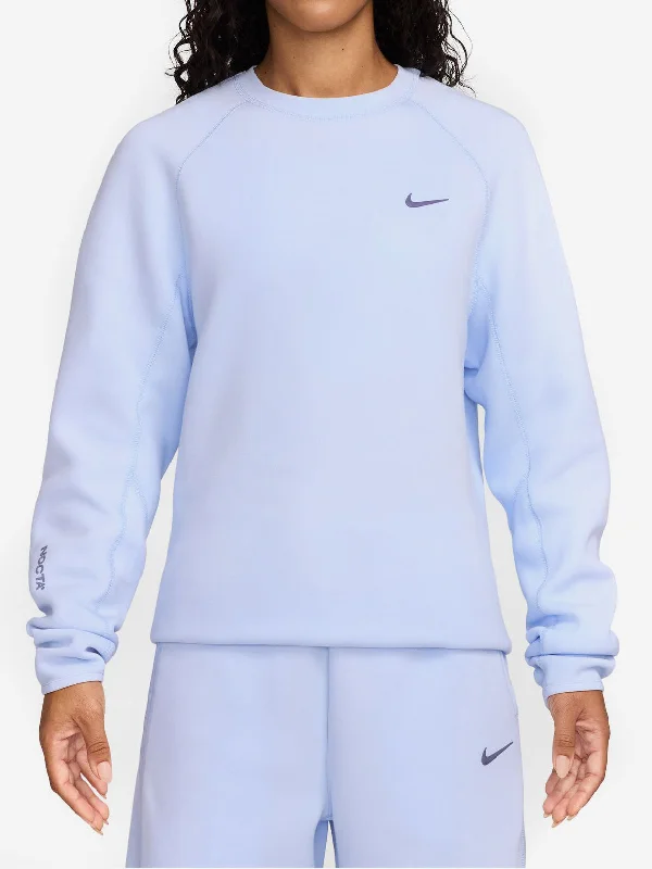 Nike Nocta Tech Fleece Crew - Palest Purple/Daybreak