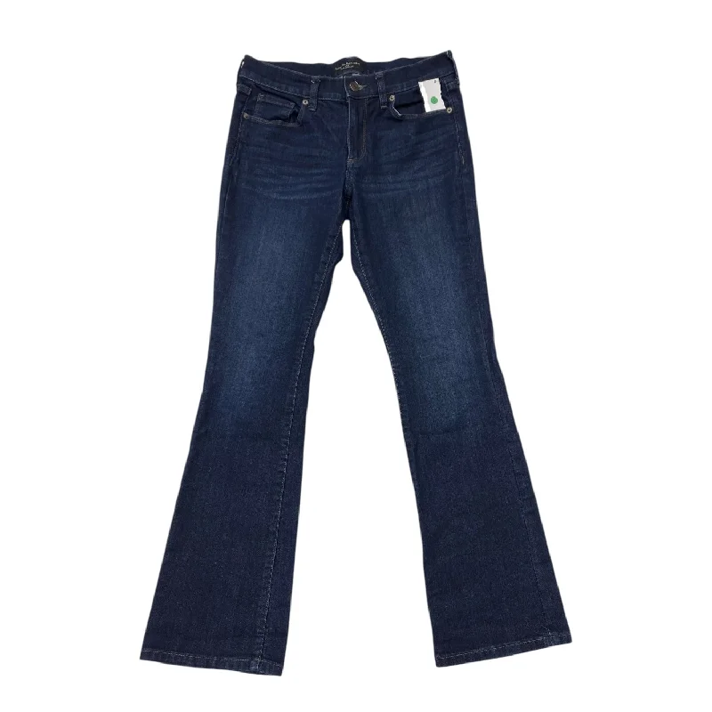 Jeans Boot Cut By Banana Republic In Blue Denim, Size: 4p