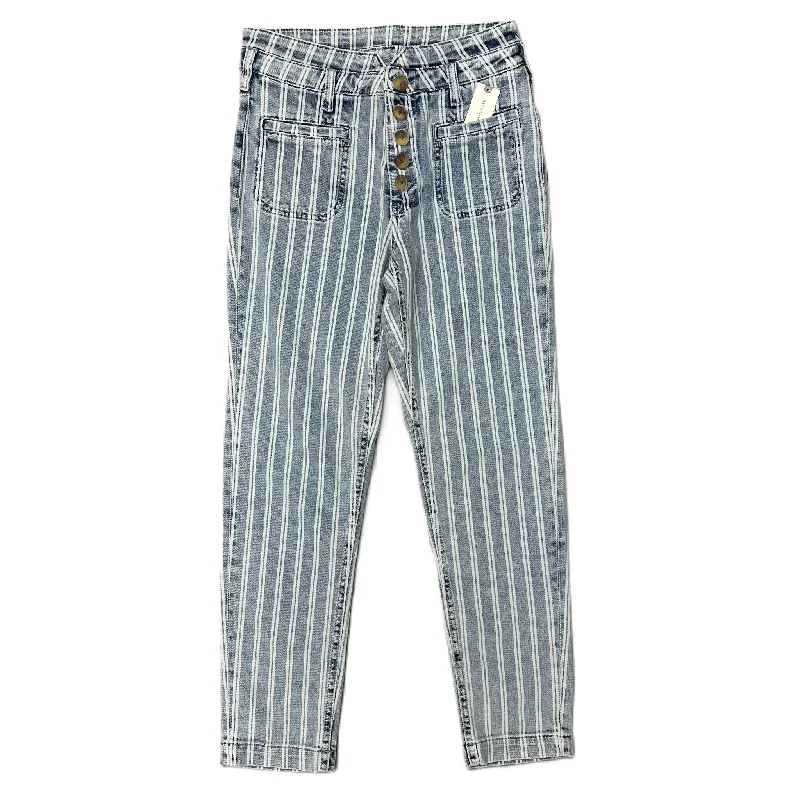 Jeans Boyfriend By Pilcro In Blue Denim, Size: 2