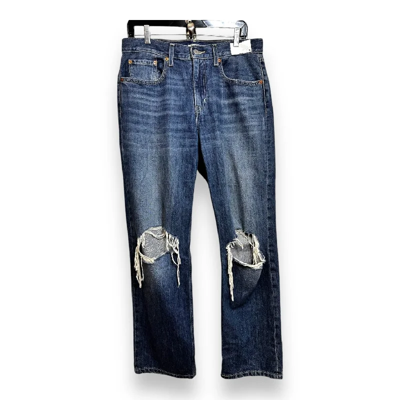 Jeans low pro straight Cut By Levis In Denim, Size: 10