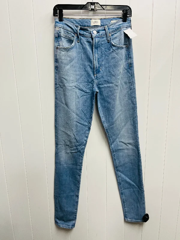 Jeans Skinny By Citizens Of Humanity In Blue Denim, Size: 4