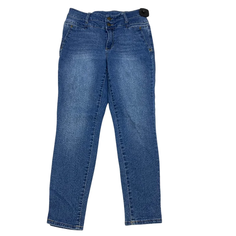 Jeans Skinny By D Jeans In Blue Denim, Size: 8