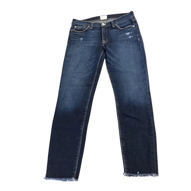 Jeans Skinny By Hudson In Blue Denim, Size: 4