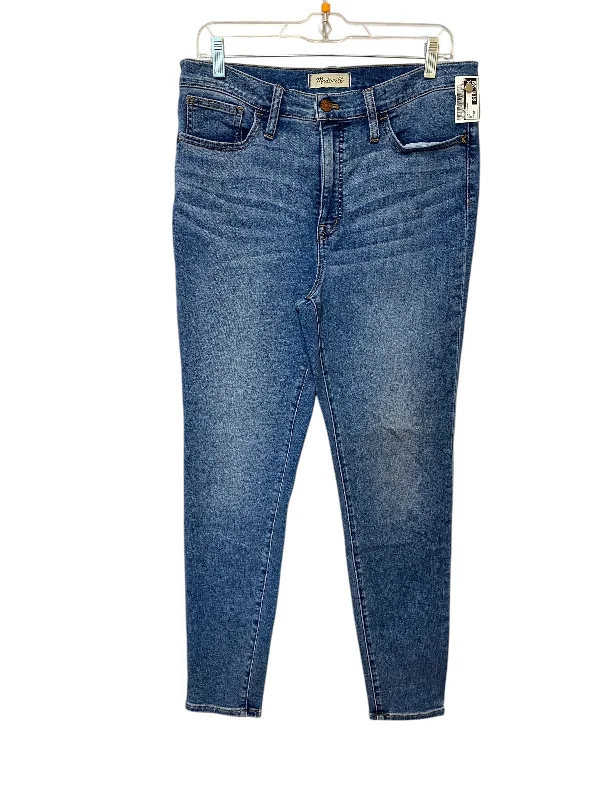 Jeans Skinny By Madewell In Blue, Size: 30