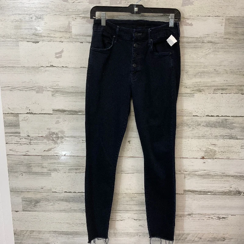 Jeans Skinny By Mother In Blue Denim, Size: 4