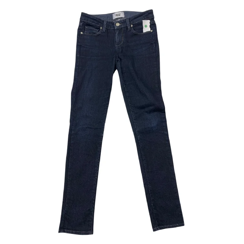 Jeans Skinny By Paige In Blue Denim, Size: 2