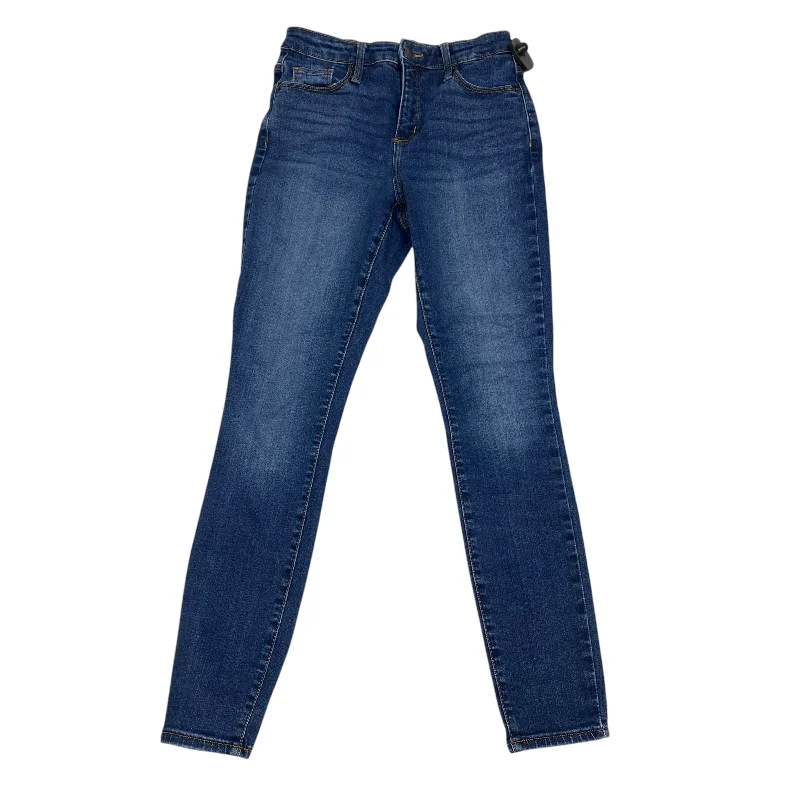 Jeans Skinny By Universal Thread In Blue Denim, Size: 2