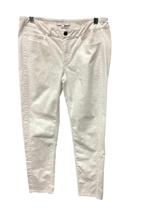 Jeans Straight By Derek Lam In White, Size: 6